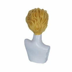 Anime JoJo's Bizarre Adventure Diamond Is Unbreakable Yoshikage Kira Short Blond Cosplay Wigs -COSPLAY CLANS Sales Store YoshikageKira3
